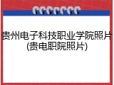 贵州电子科技职业学院照片(贵电职院照片)