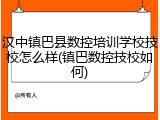 汉中镇巴县数控培训学校技校怎么样(镇巴数控技校如何)