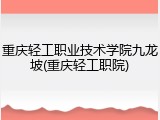 重庆轻工职业技术学院九龙坡(重庆轻工职院)