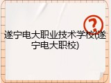 遂宁电大职业技术学校(遂宁电大职校)