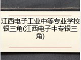江西电子工业中等专业学校银三角(江西电子中专银三角)