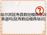 哈尔滨延寿县数控模具培训靠谱吗(延寿数控模具培训)