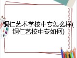 铜仁艺术学校中专怎么样(铜仁艺校中专如何)