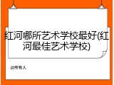 红河哪所艺术学校最好(红河最佳艺术学校)