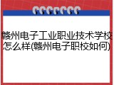 赣州电子工业职业技术学校怎么样(赣州电子职校如何)