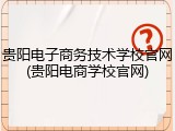 贵阳电子商务技术学校官网(贵阳电商学校官网)