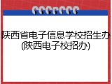 陕西省电子信息学校招生办(陕西电子校招办)