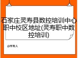 石家庄灵寿县数控培训中心职中校区地址(灵寿职中数控培训)