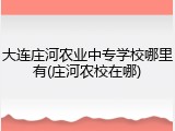 大连庄河农业中专学校哪里有(庄河农校在哪)