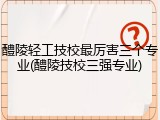 醴陵轻工技校最厉害三个专业(醴陵技校三强专业)