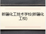 新疆化工技术学校(新疆化工校)