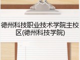 德州科技职业技术学院主校区(德州科技学院)