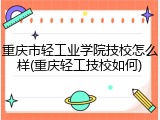 重庆市轻工业学院技校怎么样(重庆轻工技校如何)