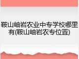 鞍山岫岩农业中专学校哪里有(鞍山岫岩农专位置)