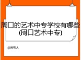 周口的艺术中专学校有哪些(周口艺术中专)