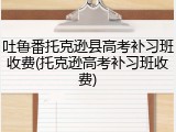吐鲁番托克逊县高考补习班收费(托克逊高考补习班收费)