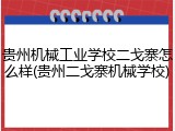 贵州机械工业学校二戈寨怎么样(贵州二戈寨机械学校)