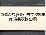 鹤壁浚县农业中专学校哪里有(浚县农校在哪)