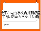 沈阳市电力学校合并到哪里了?(沈阳电力学校并入哪)