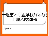 十堰艺术职业学校好不好(十堰艺校如何)
