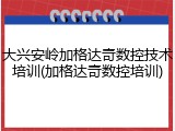 大兴安岭加格达奇数控技术培训(加格达奇数控培训)