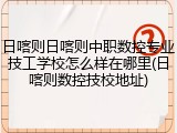 日喀则日喀则中职数控专业技工学校怎么样在哪里(日喀则数控技校地址)