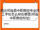 海北祁连县中职数控专业技工学校怎么样在哪里(祁连中职数控校址)