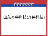 山东齐鲁科技(齐鲁科技)