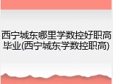 西宁城东哪里学数控好职高毕业(西宁城东学数控职高)