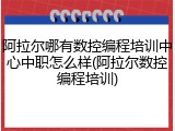 阿拉尔哪有数控编程培训中心中职怎么样(阿拉尔数控编程培训)