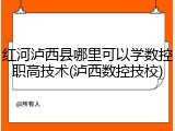 红河泸西县哪里可以学数控职高技术(泸西数控技校)