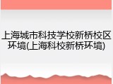 上海城市科技学校新桥校区环境(上海科校新桥环境)