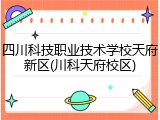 四川科技职业技术学校天府新区(川科天府校区)