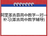 阿里革吉县高中数学一对一补习(革吉高中数学辅导)