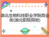 湖北生物科技职业学院商业街(湖北职院商街)