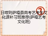 日喀则萨嘎县高考艺考生文化课补习班推荐(萨嘎艺考文化班)