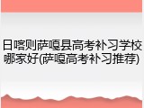 日喀则萨嘎县高考补习学校哪家好(萨嘎高考补习推荐)