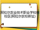 阿拉尔农业技术职业学校新校区(阿拉尔农校新址)
