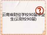 云南省财经学校90届毕业生(云财校90届)