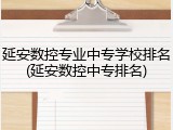 延安数控专业中专学校排名(延安数控中专排名)