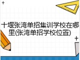 十堰张湾单招集训学校在哪里(张湾单招学校位置)