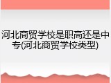河北商贸学校是职高还是中专(河北商贸学校类型)