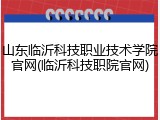 山东临沂科技职业技术学院官网(临沂科技职院官网)