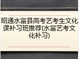 昭通水富县高考艺考生文化课补习班推荐(水富艺考文化补习)