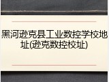 黑河逊克县工业数控学校地址(逊克数控校址)