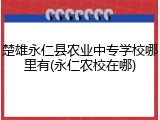 楚雄永仁县农业中专学校哪里有(永仁农校在哪)