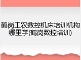 鹤岗工农数控机床培训机构哪里学(鹤岗数控培训)