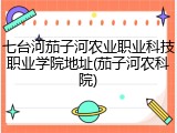 七台河茄子河农业职业科技职业学院地址(茄子河农科院)