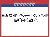 临沂商业学校是什么学校啊(临沂商校简介)