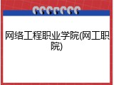 网络工程职业学院(网工职院)